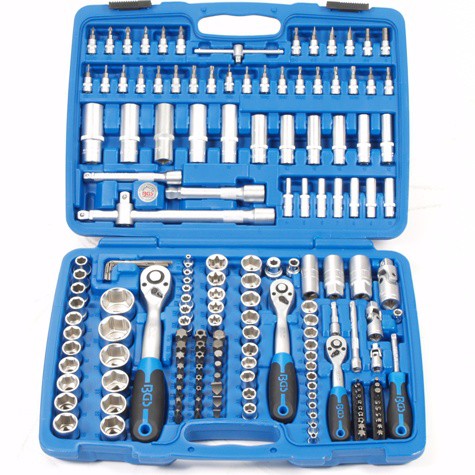 Dopsleutelset, 5-delige 1/2 inch dopsleutel, 12-punts