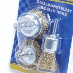 Staalborstelset boormachine