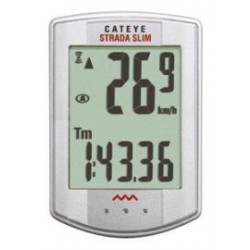 Fietscomputer Cateye Strada slim RD310W zilver