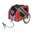 Hondenfietskar Doggyride luxe rood