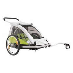 Fietskar XLC Duo 2 kinderen groen