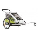 Fietskar XLC Duo 2 kinderen groen