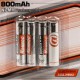 Batterijen oplaadbaar AAA 4 stuks 800 mAH