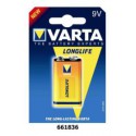 Batterij Varta 9 volt LongLife 6F22