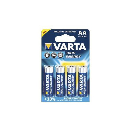 Batterijen Varta AA High Energy penlite 4 stuks