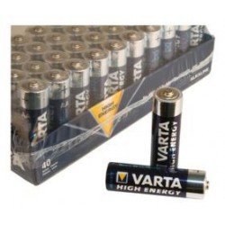 Batterijen Varta AA High Energy penlite 40 stuks