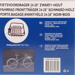 Voor bagagedrager fiets  luxe