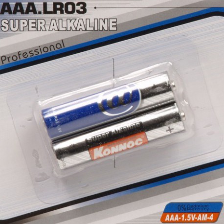 Batterijen AAA mini penlite 4 stuks