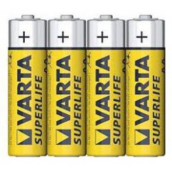 Batterijen Varta AA Suplife penlite 4 stuks