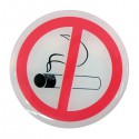 Sticker niet roken 2 stuks