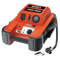 Jumpstarter + compressor 450 ampere Black and Decker