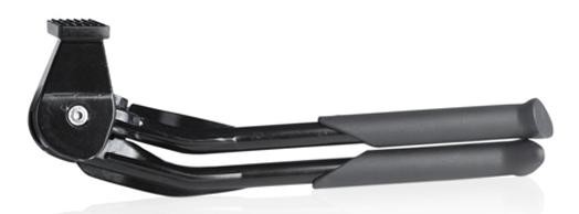 Dubbele fietsstandaard verstelbaar op VoorAllesMetWielen.nl