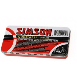 Simson bandenplakset reparatiedoos