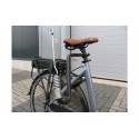 Hondenbeugel voor fiets met veer