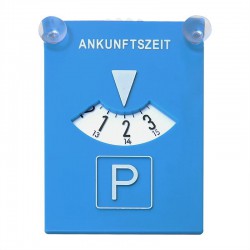 Parkeerschijf met zuignap