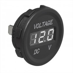 Digitale voltmeter inbouw 6-30 volt