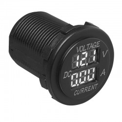 Digitale ampere en voltmeter inbouw 6-30 volt