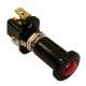 Trekschakelaar 12 volt 10 ampere rood