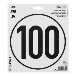 Sticker tempo 100 kilometer per uur