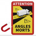 Dodehoek magneet bord Angles Morts vrachtauto
