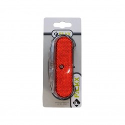 Achterlicht met reflector fiets LED. Afstand schroeven 50/80 mm