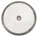 Reflector rond 80mm wit