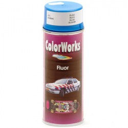 Verf fluor blauw Colorworks