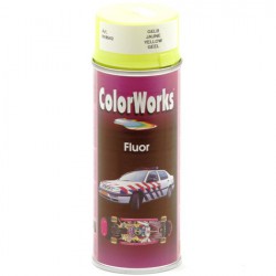 Verf fluor geel Colorworks