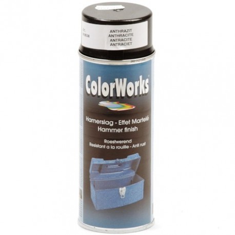 Verf hamerslag antraciet Colorworks